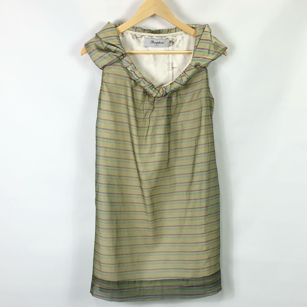 Persephone Italy lined summer dress women’s size 6 NWT